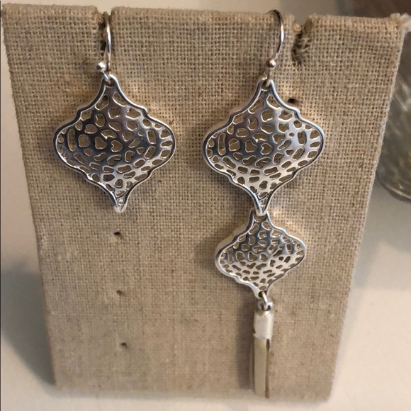 Stella & Dot tassel Earrings - Picture 2 of 2